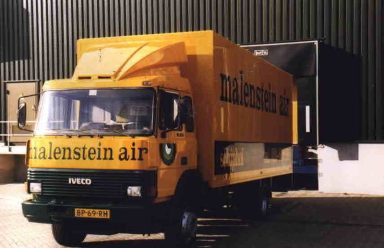 Historisch beeld van Malenstein Air luchttransport
