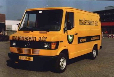 Historische Malenstein Air transportfoto